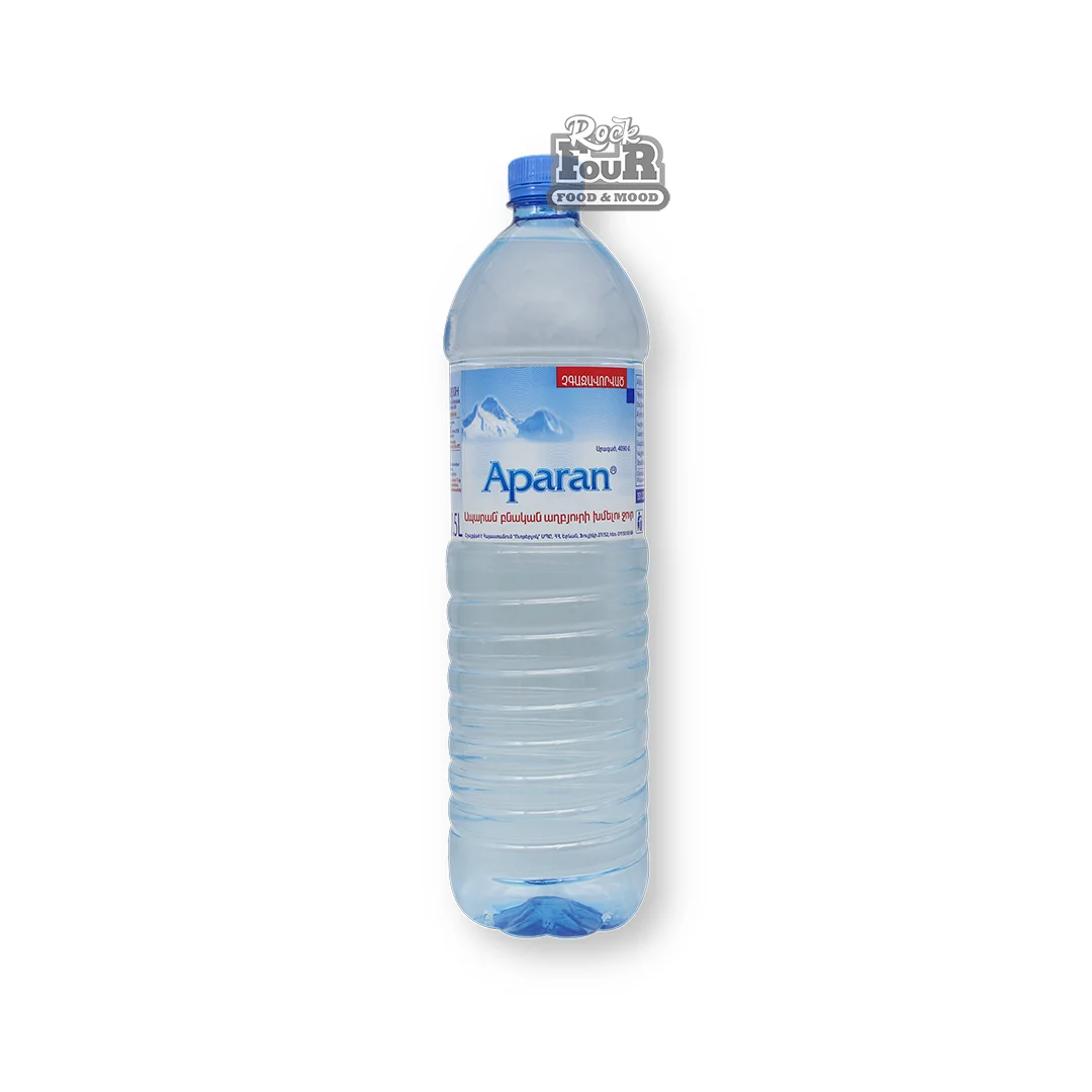 Ջուր աղբյուրի «Aparan» 1.5լ